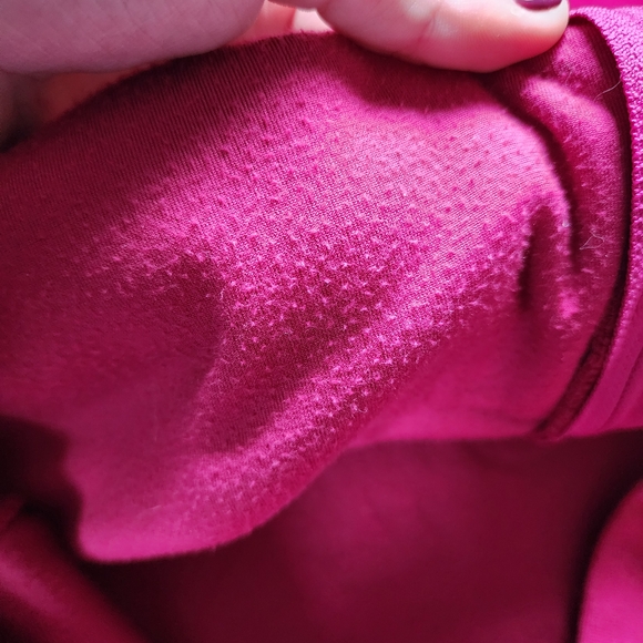 Juicy Couture Magenta Pink Velour Bedazzled Tracksuit Hoodie - Picture 7 of 10